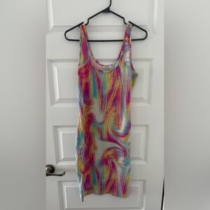Colorful Sleeveless Dress